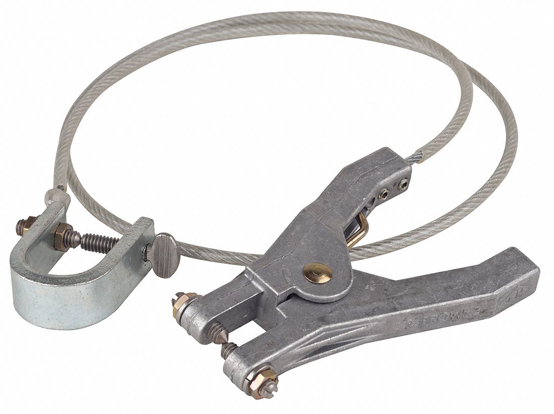 8AA87 - Bond/Ground Wire C and Hand Clamp 3 Ft