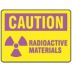 Caution: Radioactive Materials Signs