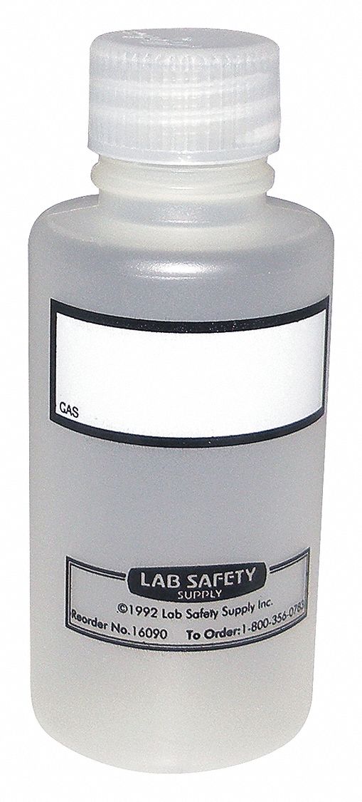 LAB SAFETY SUPPLY Narrow Mouth Round Environmental Sampling Bottle