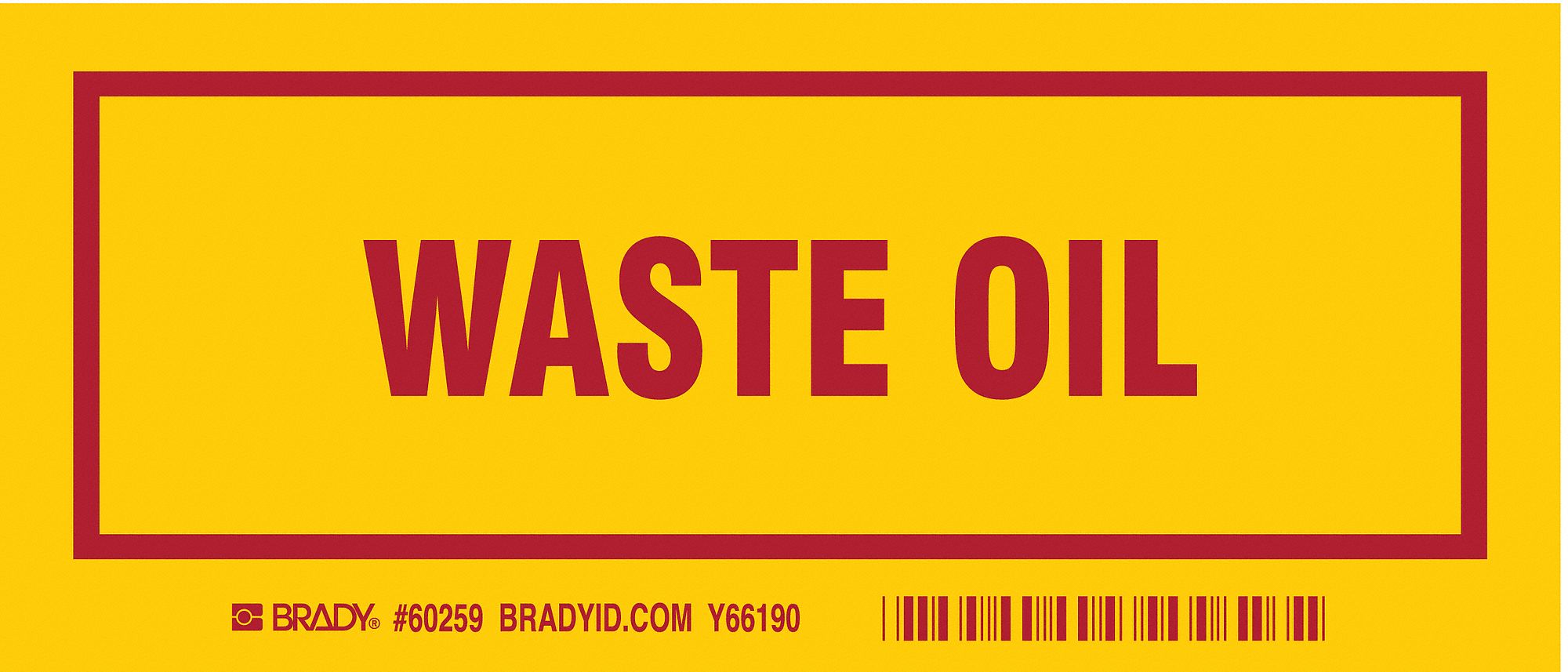 DOT HANDLING LABEL,WASTE,7