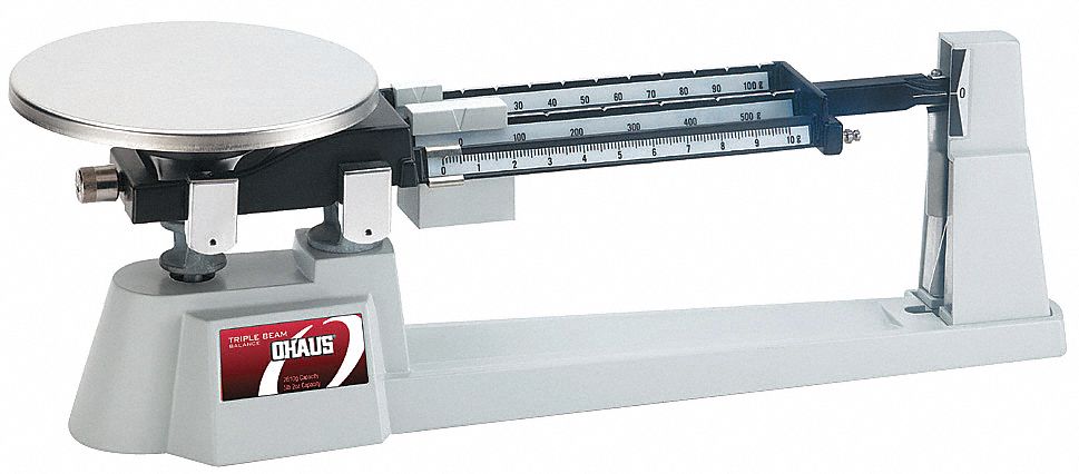 Compact Bench Scale: 610 g, 0.1 g, 6 in Weighing Surface Dp, 2 3/8 in Weighing Surface Wd