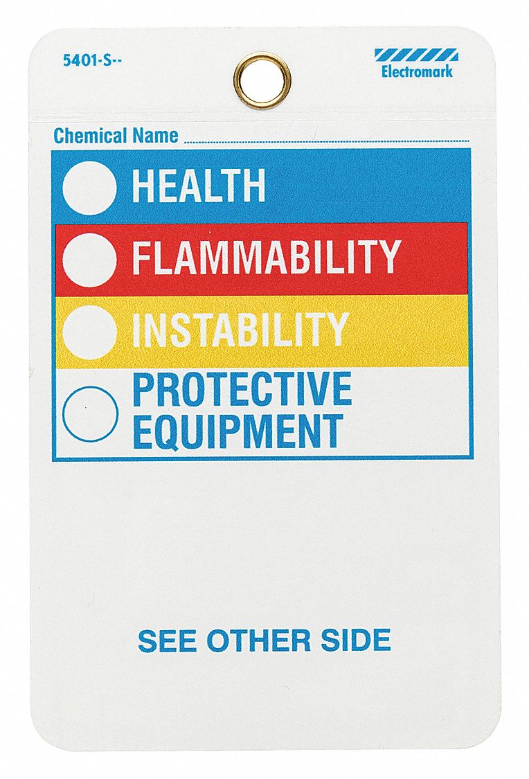 HMIG LABEL,5 IN. H,3-1/4 IN. W,PK25