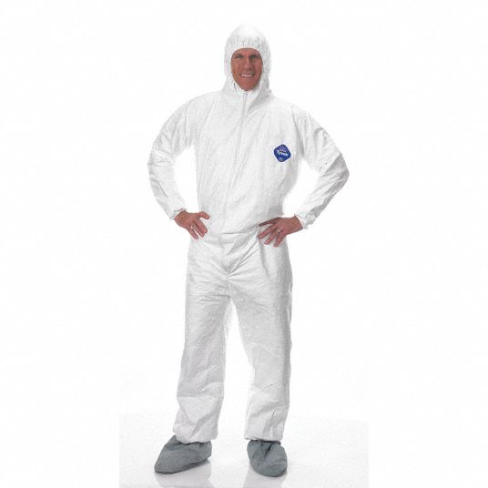 Hooded Disposable Coveralls Grainger