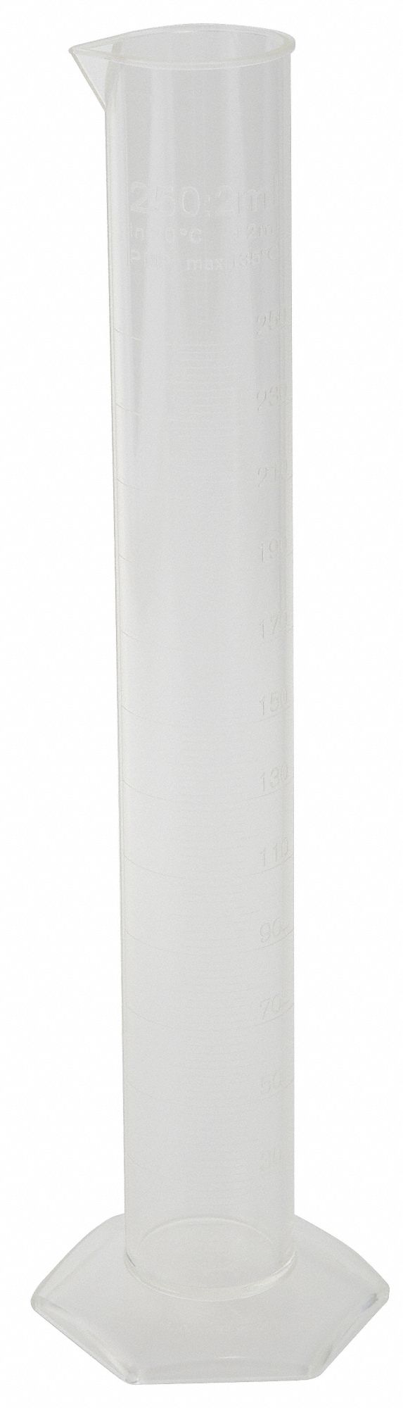 EPROUVETTE GRADUEE PMP 250ML CAP