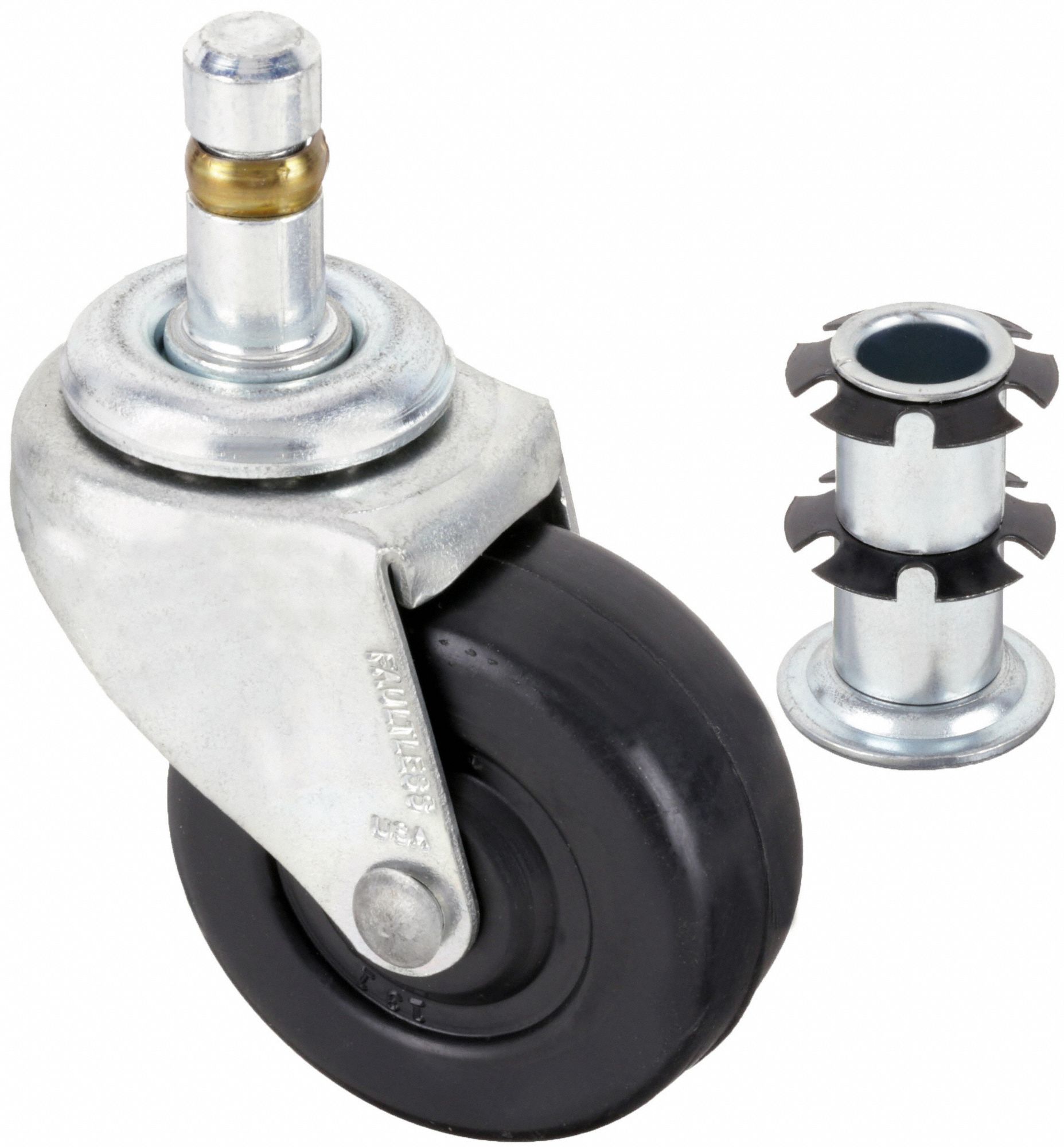 BEVCO FrictionRing Stem Caster Kit, PK5 8AFD5CAR521 Grainger