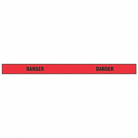 BARRICADE TAPE,RED/BLACK,180 FT X 2 IN
