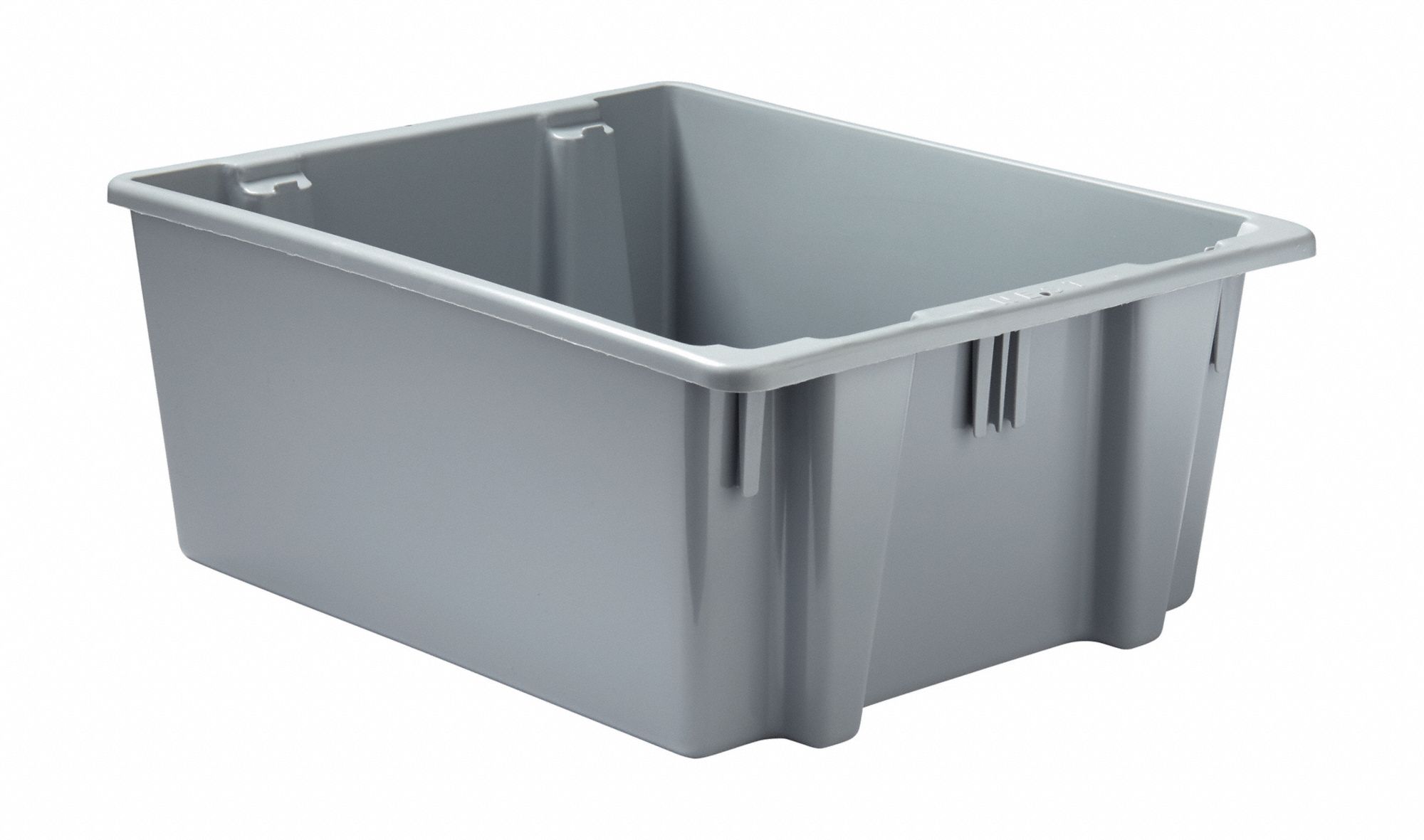 HOMZ Caja de Almacenamiento, Color Transparente, Altura Exterior 6-1/8 x  16-1/4 de Longitud Exterior x 7 de Ancho Exterior, 1EA - Contenedores de  Pared Recta - 49H268