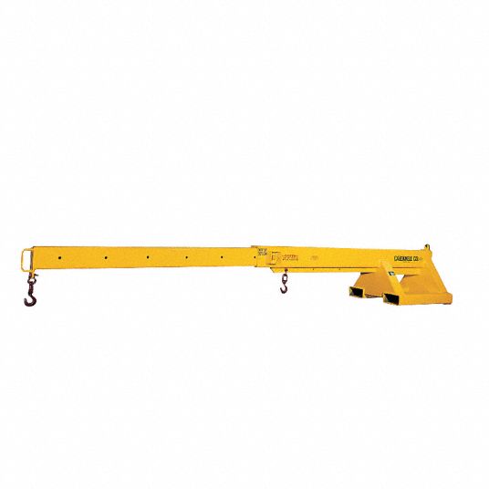 4,000 lb Max Load Capacity, 3 ft to 12 ft, Forklift Boom - 8AHG8