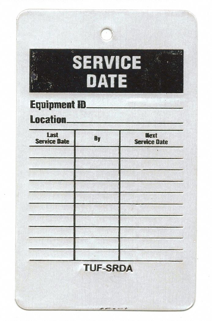 Maintenance and Repair Labels