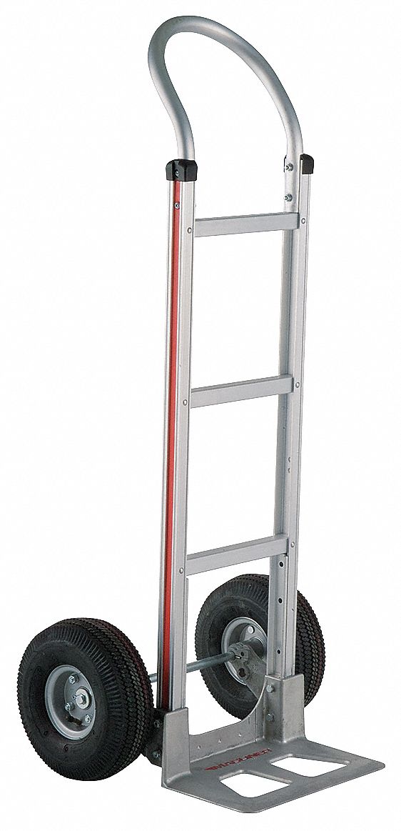 CORROSION-RESISTANT MODULAR ALUMINUM GENERAL PURPOSE HAND TRUCK, 500 LB LOAD CAPACITY
