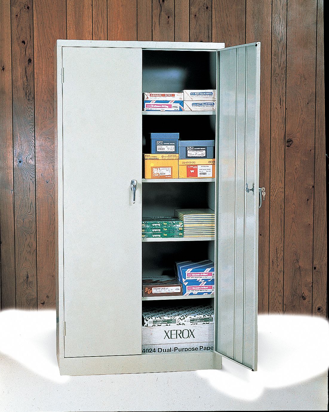Sandusky Storage Cabinet 36 X18x72 In Beige Steel 8ajz3