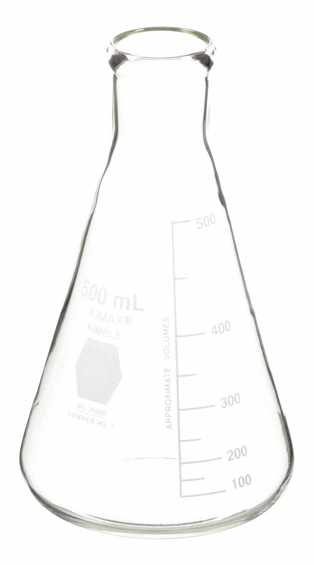 Volumetric Flask, 78 mm - 213 mm H, PK5