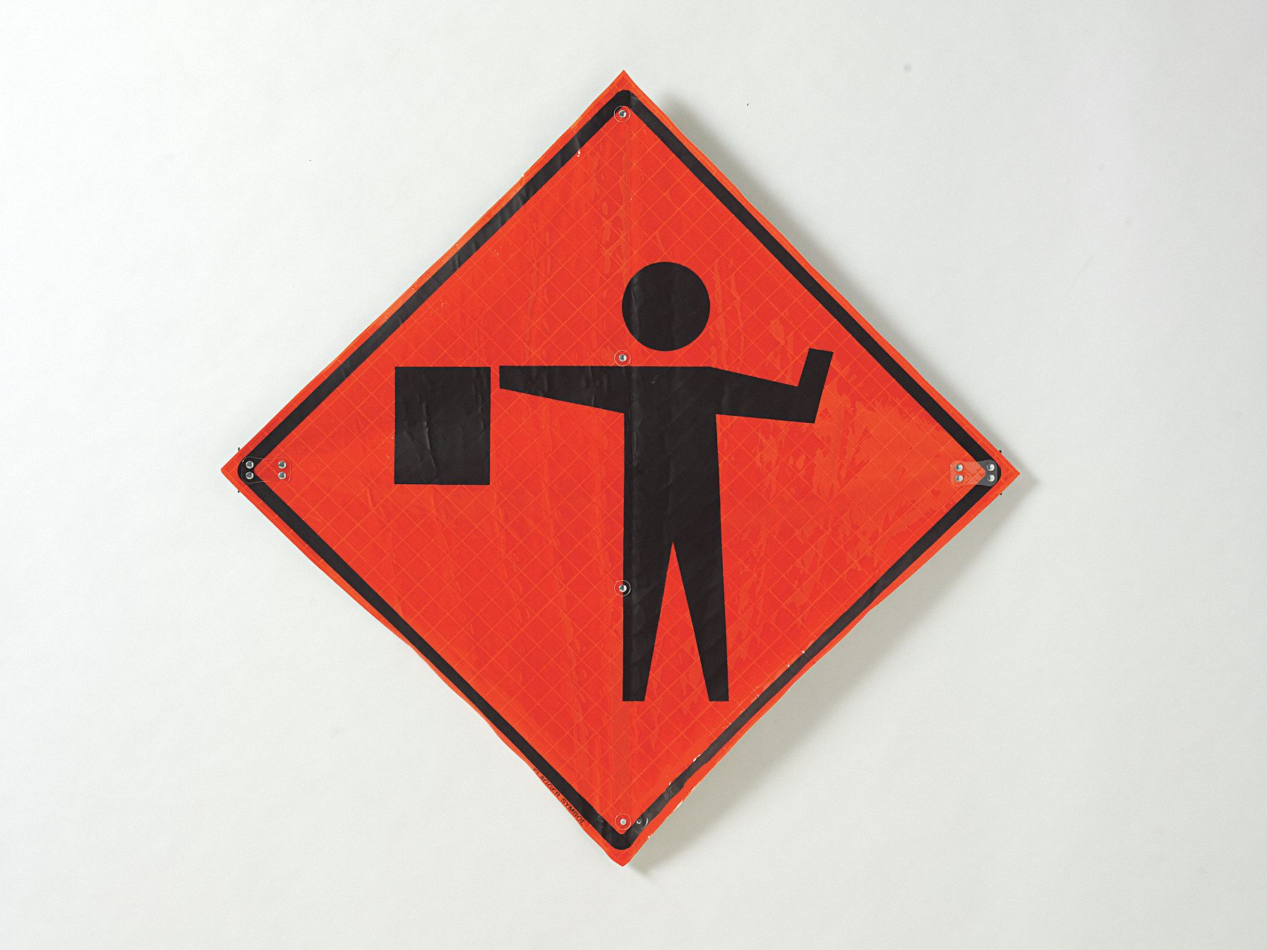 EASTERN METAL SIGNS AND SAFETY Flagger Ahead Traffic Sign, MUTCD Code