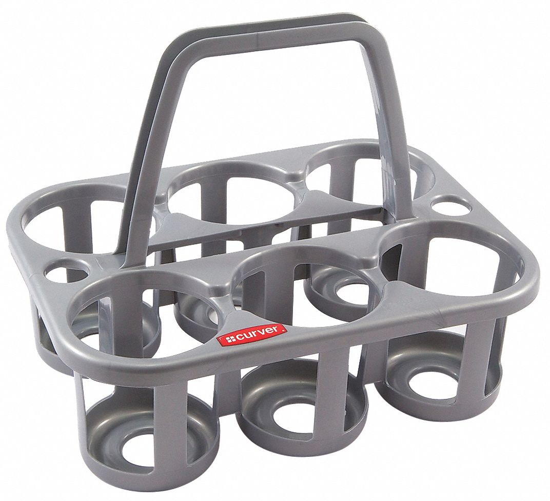 DYNALON, 500mL Bottle, 6 Compartments, Bottle Carrier 8AMR1408175