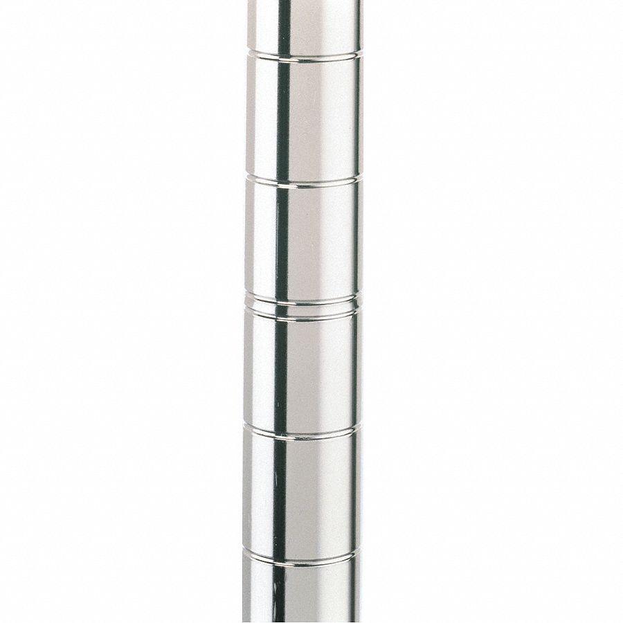 Wire Shelf Post, PK 2 - Grainger
