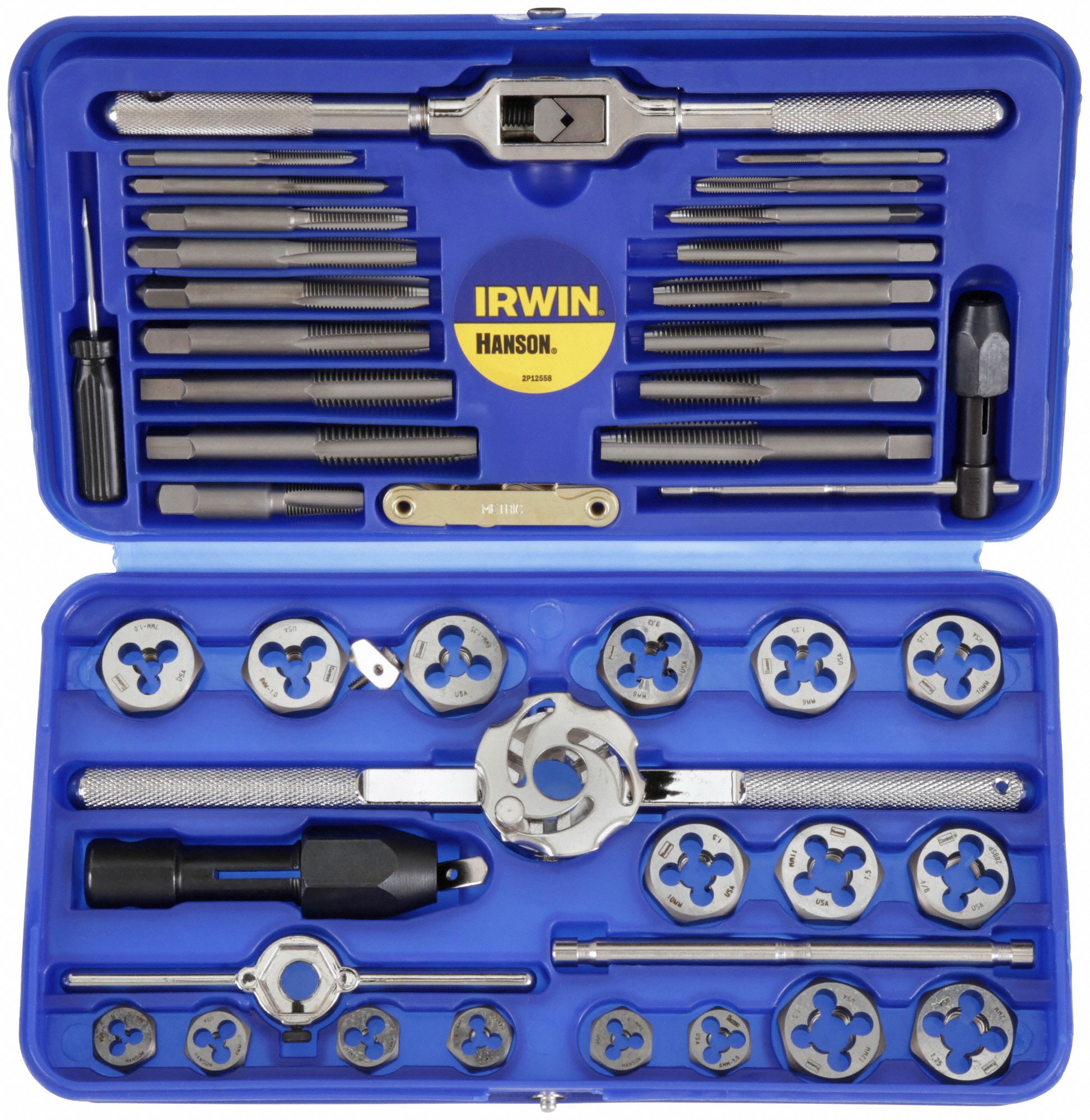 Complete tap deals and die set