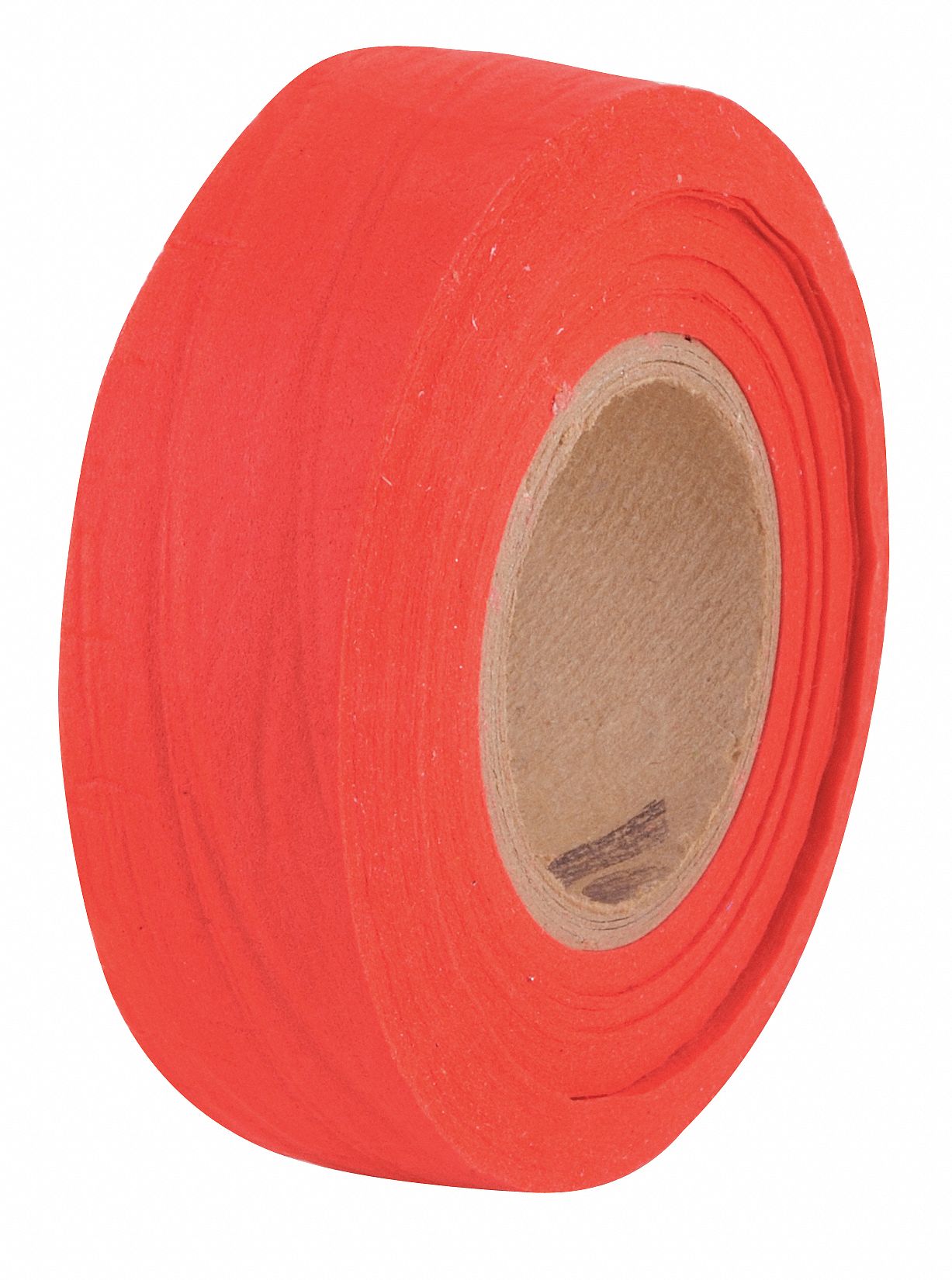 PRESCO PRODUCTS CO CKWR-200 Flagging Tape,White/Red,300ft x 1-3/8 In 