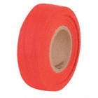 BIODEGRADABLE FLAGGING TAPE,RED,100 FT