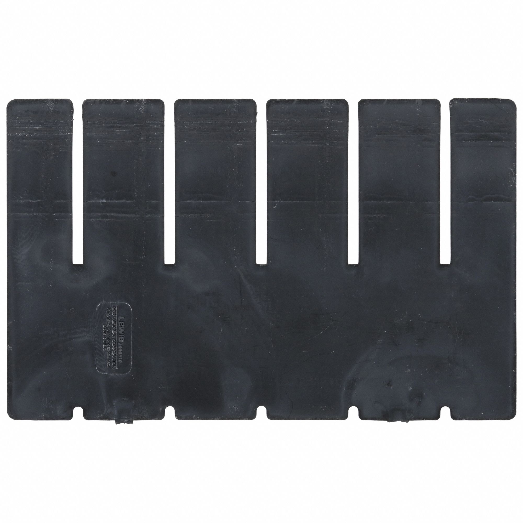 Divider: 7 in x 4 3/8 in, Plastic, DC1050-XL