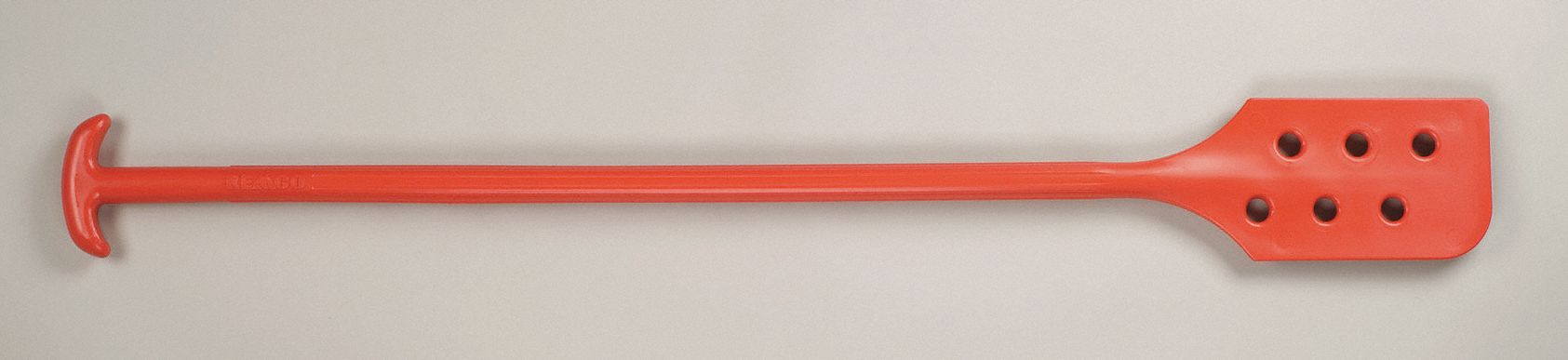 40IN PADDLE SCRAPER W/HOLES, RED