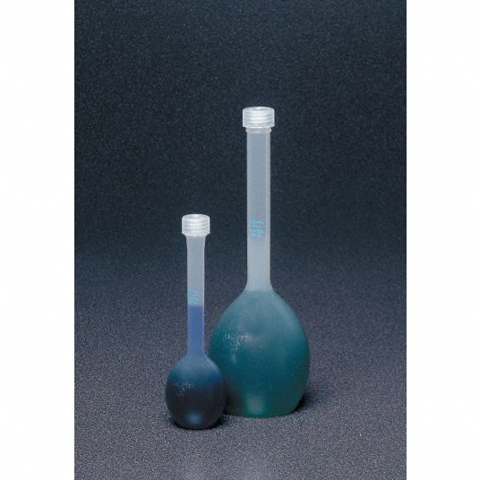 100 mL Labware Capacity Metric, Polypropylene, Volumetric Flask