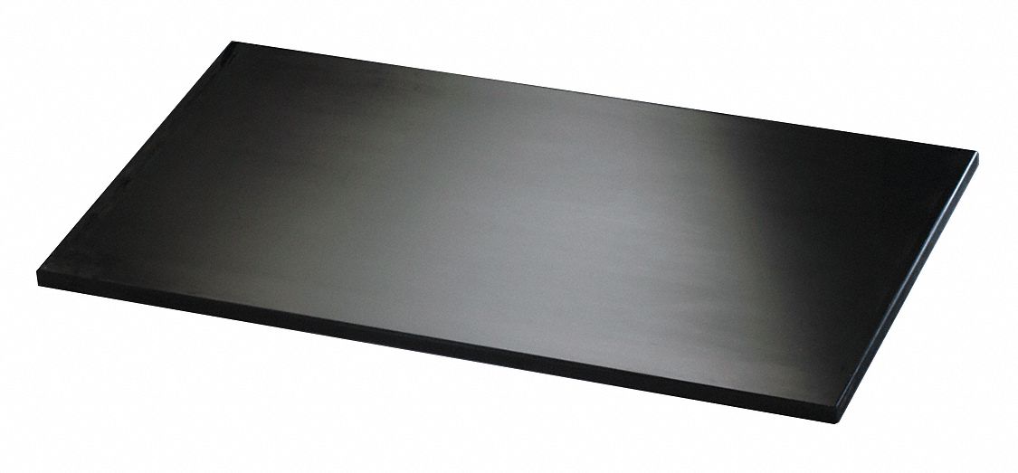 Work Surface: 30 in Overall Wd, 30 in Overall Lg, 1 1/4 in Thick, Epoxy