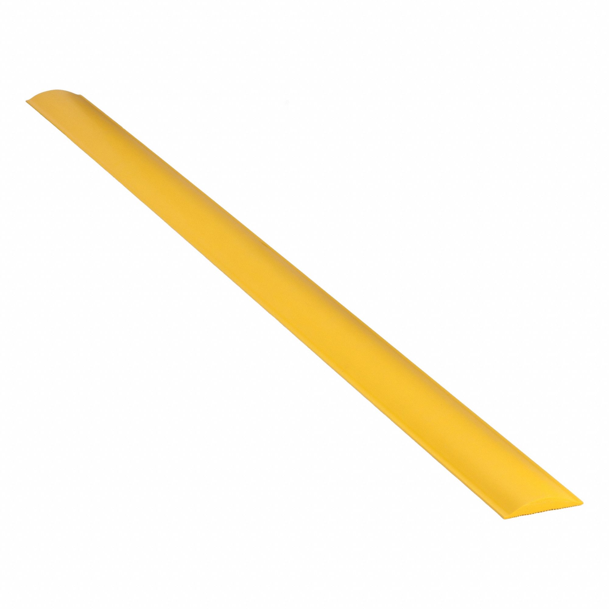 Rumble Strip: 6 ft Lg, 4 in Wd, 1/2 in Ht, Thermoplastic Alloy, 0 to 45 mph, Yellow