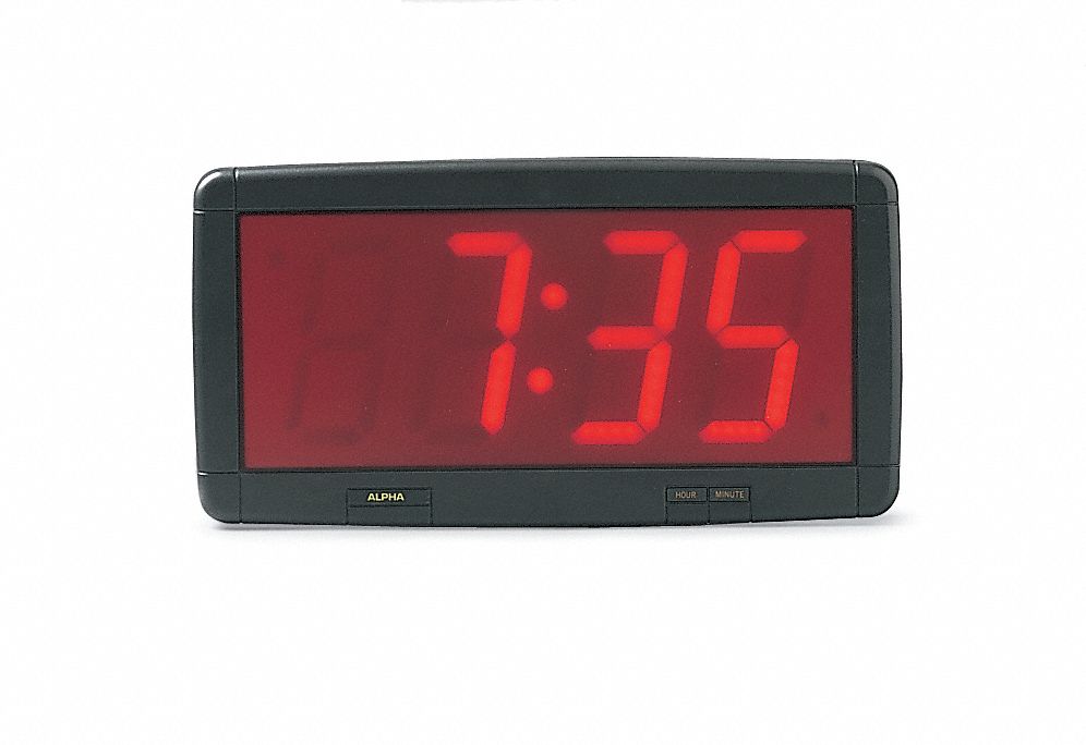 8AV98 - Desk Clock Digital Electric