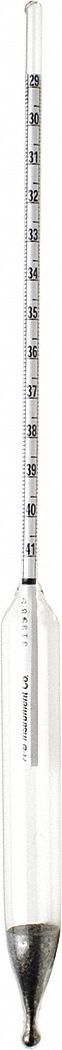 Hydrometer Baume, Range 0/12 B618040000 eBay
