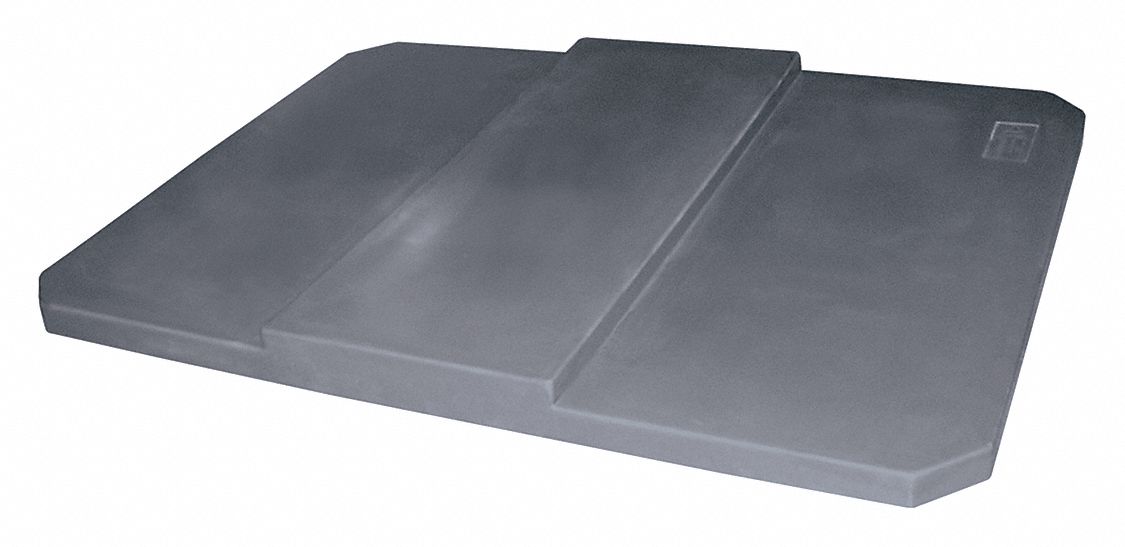 Cube Truck Lid: 25 cu ft Fits Truck Size (Cu.-Ft.), 47 in L 36 in W 2 in H, MDPE