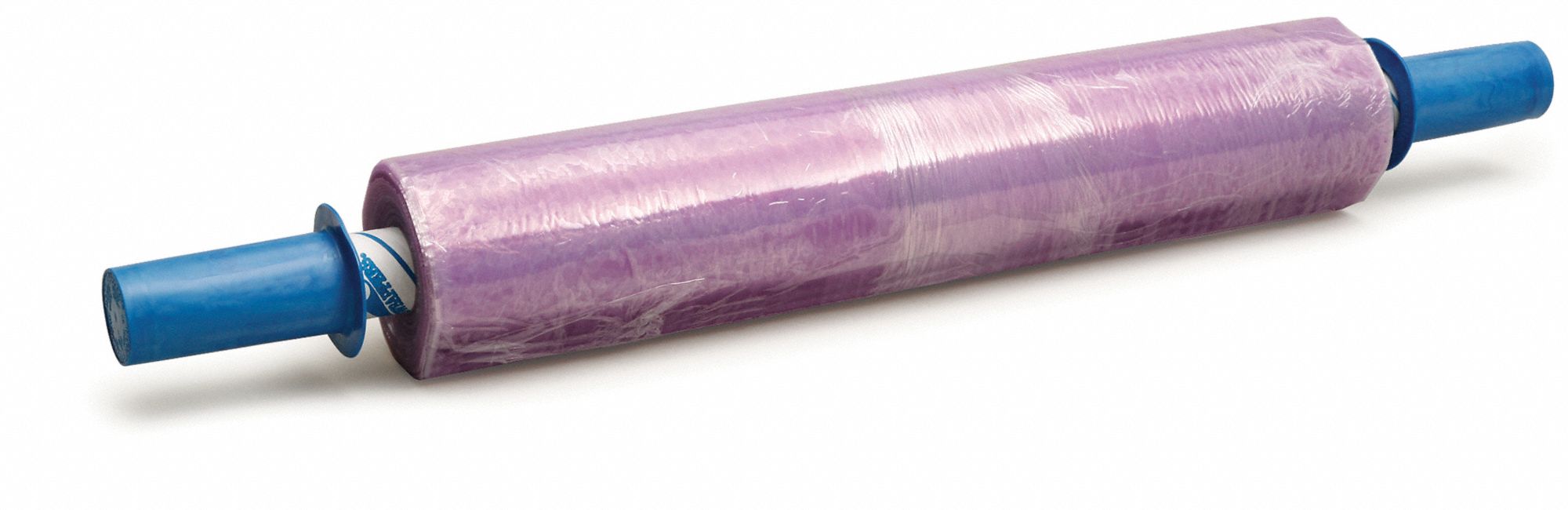 Stretch Wrap: 80 ga Gauge, 30 in Overall Wd, 1,000 ft Overall Lg, Purple, 4 PK