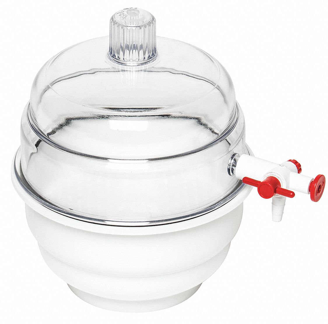 Space Saver Vacuum Desiccator, 6-3/4 Dia.