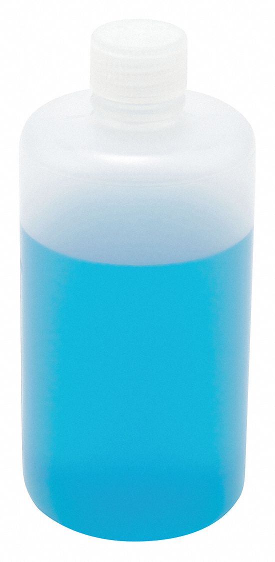 LAB SAFETY SUPPLY BOTTLE, POLYPROPYLENE, 16.9 FL OZ CAPACITY