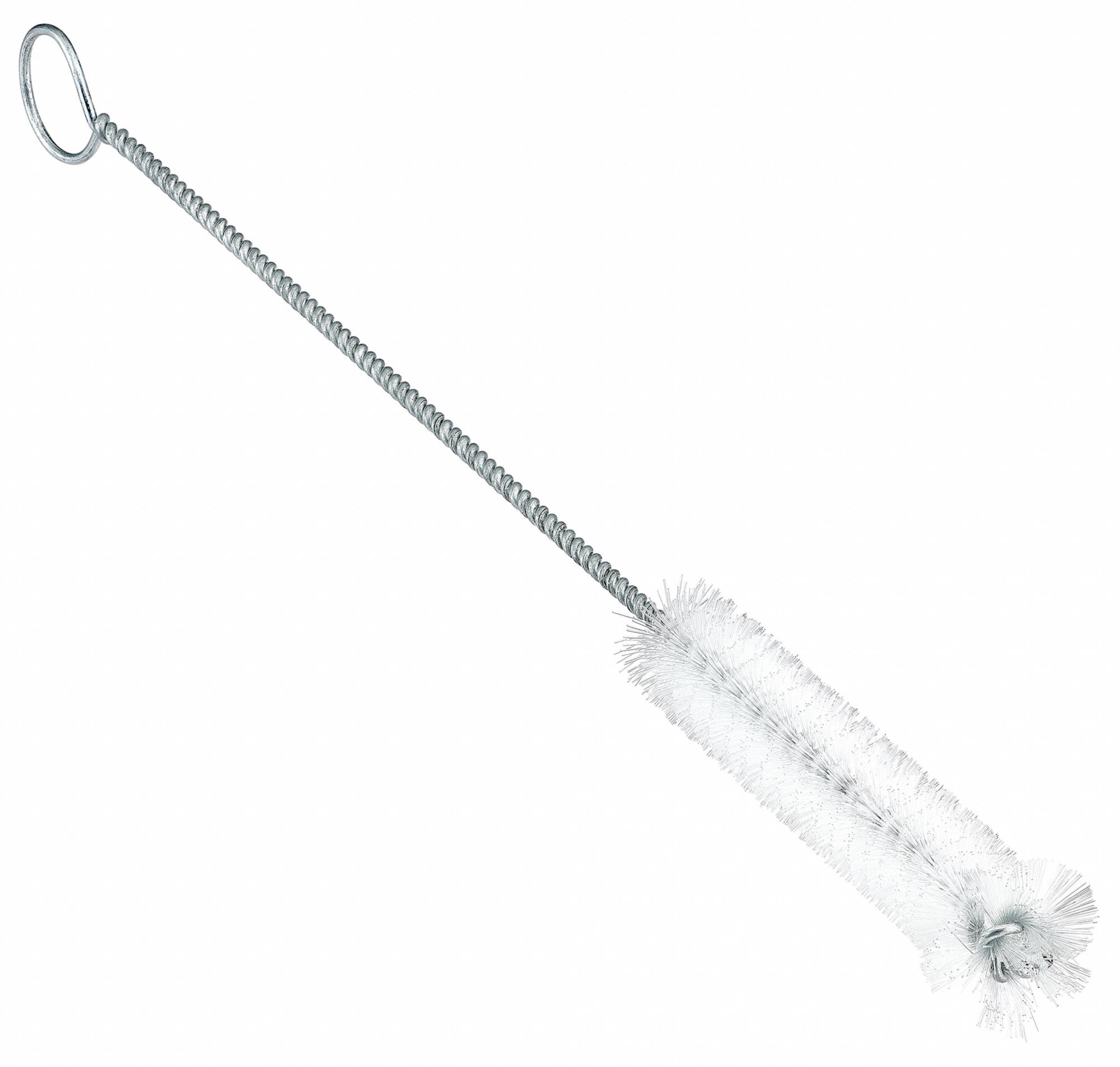 Radial End Brush: 11 in Overall Lg, Natural, 4 in Brush Head Lg, 1 3/8 in Bristle Lg