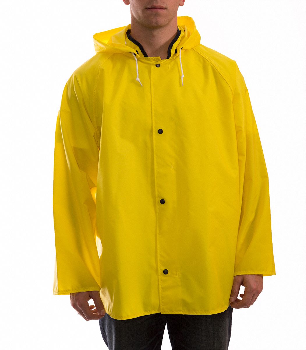 TINGLEY Rain Jacket, PPE Category: 0, High-Visibility: No, Nylon ...