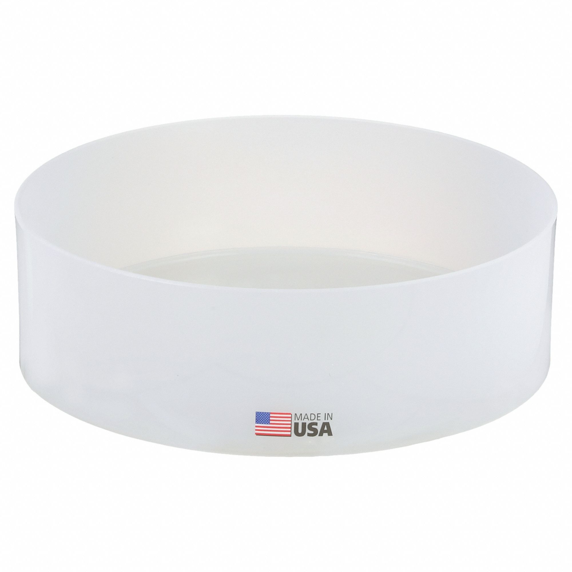 Tray: Polypropylene, 3 in Overall Ht, Round, Non-Sterile, 10 in Dia, Autoclavable