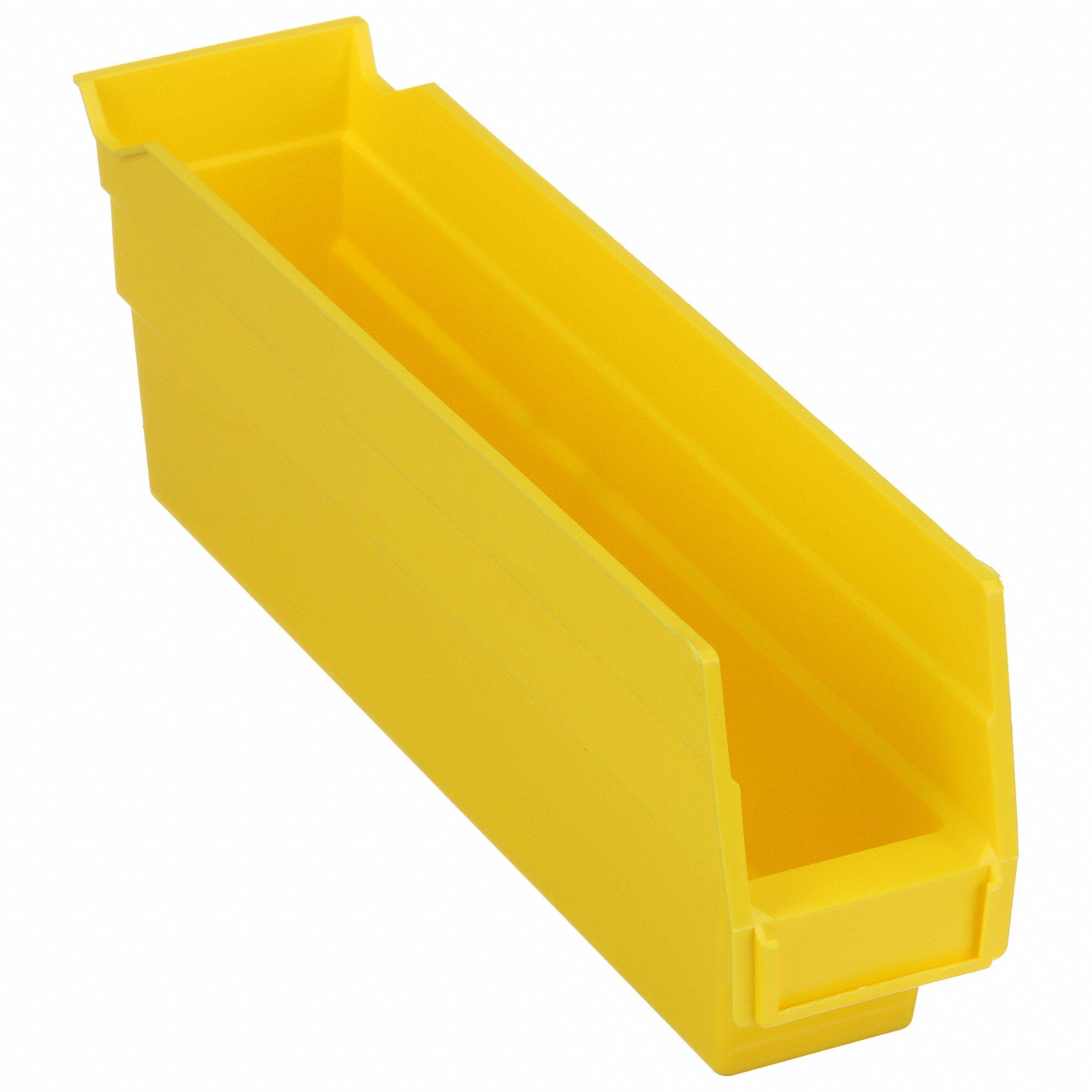 SHELF BIN,11-5/8L X 2-3/4W,YELLOW