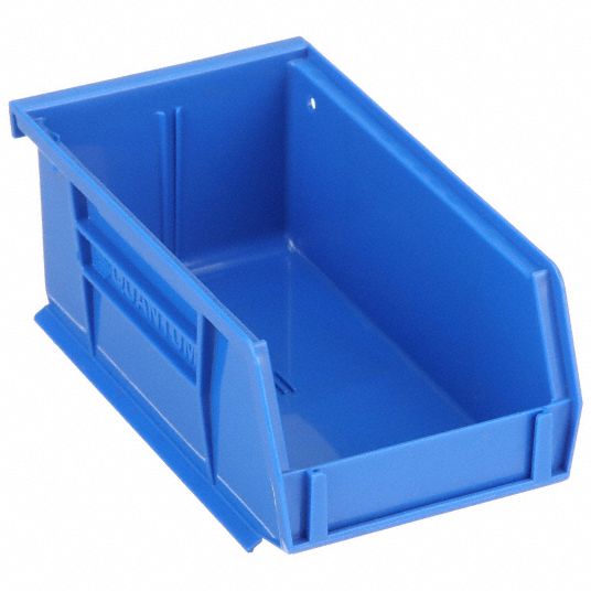 Quantum Storage Systems Qsbu-260bl Bin Shelving Unit, 18Dx36Wx75H, 15 Bins, Blue