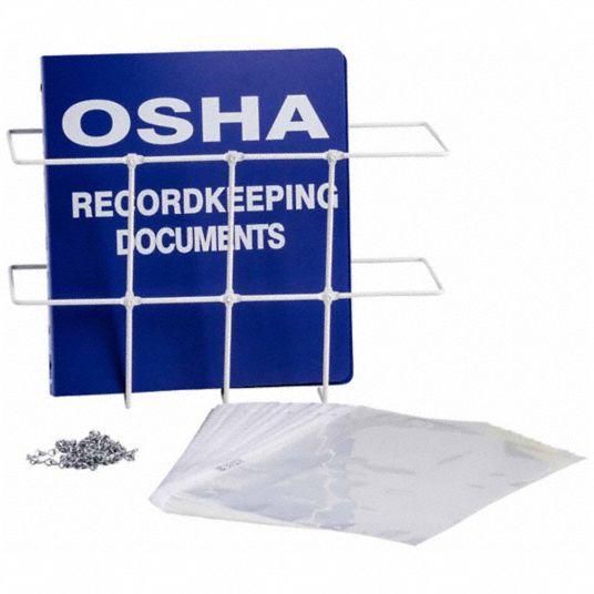 OSHA Recordkeeping Center, WallMount Mounting, Record Keeping Center