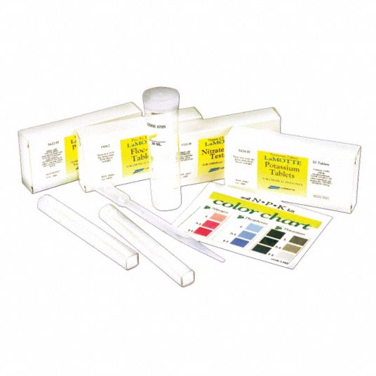 LAMOTTE, NPK Soil Test Kit 8CED658806 Grainger