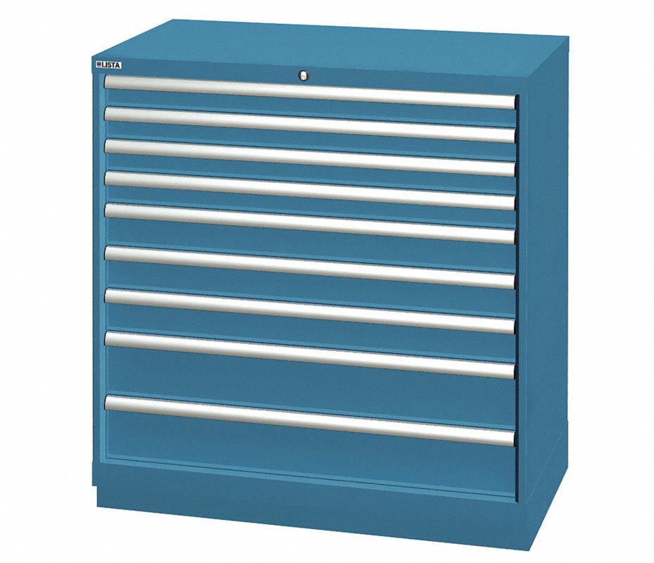 LISTA Gabinete Modular con Cajones, Fijo, 39-1/2" Alto, 40-1/4" Ancho