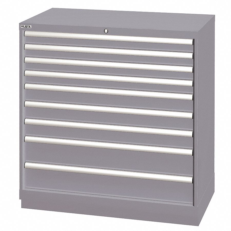 Lista Stationary Desk Or Table Height Modular Drawer Cabinet 9