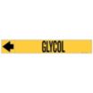 Glycol Adhesive Pipe Markers on a Roll