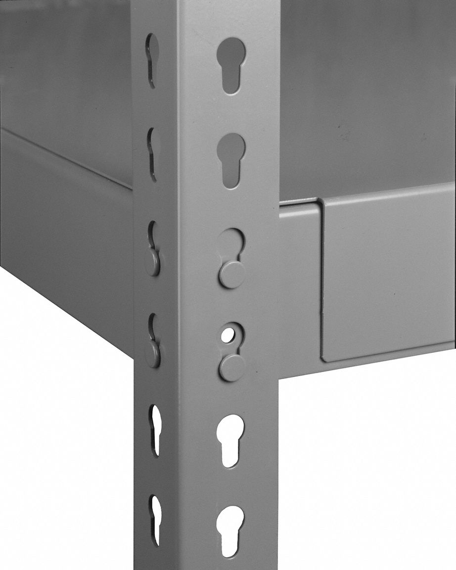 TENNSCO Boltless Shelving Standalone, ExtraHeavyDuty, 72 in x 24 in