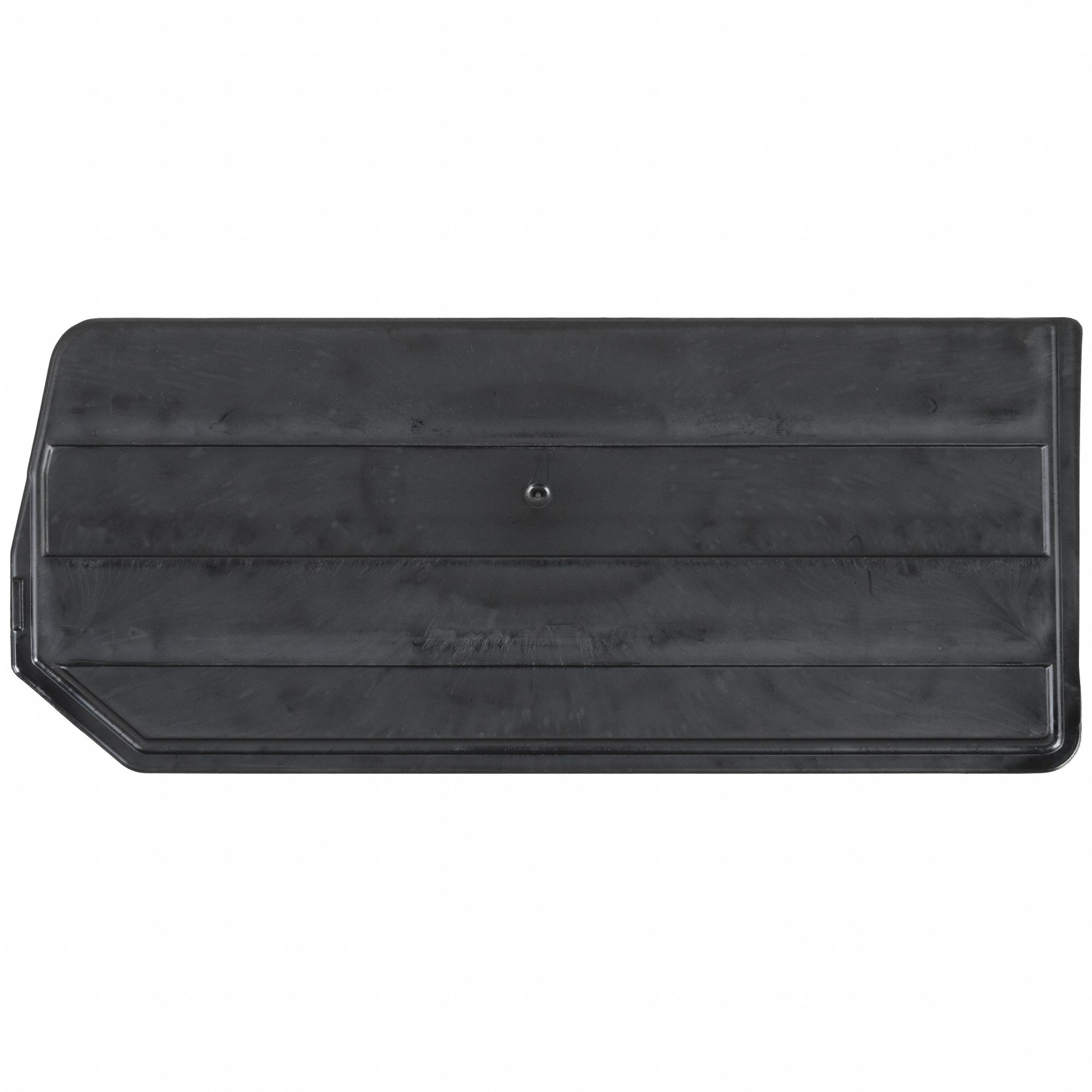 Bin Divider: 10 1/4 in x 4 3/4 in, Electrostatic Discharge Conductive, Black