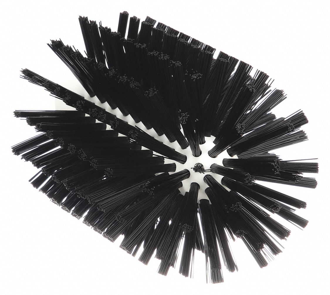 VIKAN BRUSH DRAIN 4IN STIFF BLACK - Pipe and Tubing Brushes - RMC5380-103-9