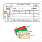 INSPECTION TAG,CARDSTOCK,INVENTORY,PK100