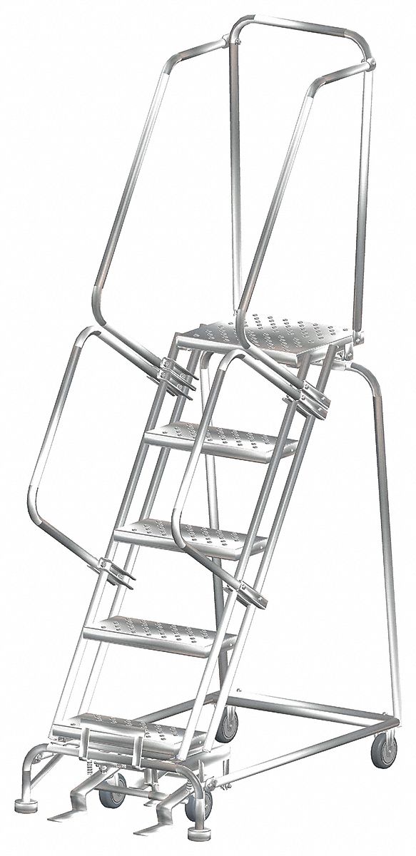 Lockstep Roll Ladder, T304 Steel, 50 in.H