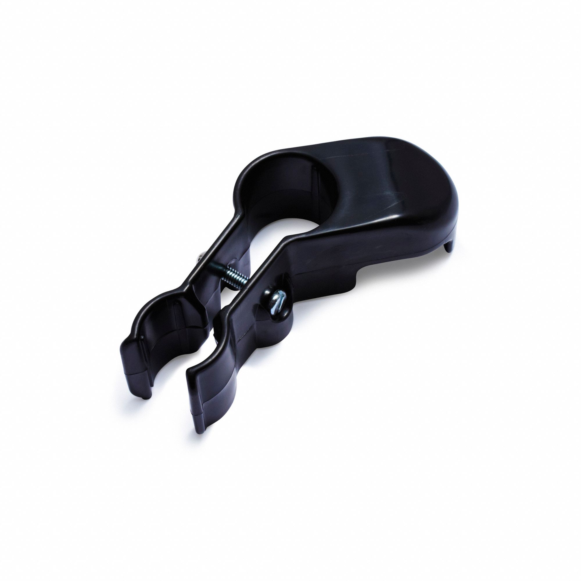 HANGER BRACKET,PLASTIC,BLACK,4 IN.