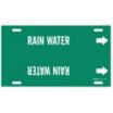 Rain Water Strap-On Pipe Markers